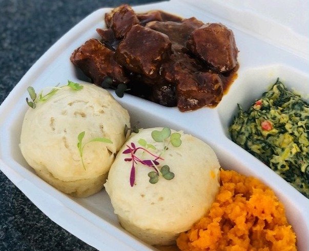 Dombolo & Stew — Kamo's Kitchen, Kempton Park