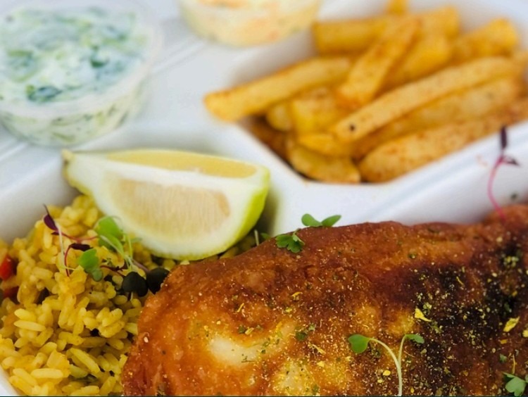 Fish, Chips & Rice — Kamo's Kitchen, Kempton Park